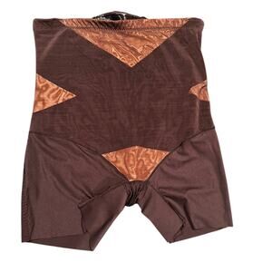 Honeylove Shapewear SuperPower Short, Black/Nude, Size 2X